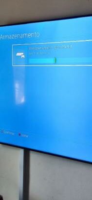 PlayStation 4 Slim,  1TB, 2 joystick com stand de carregamento + 4 Jogos