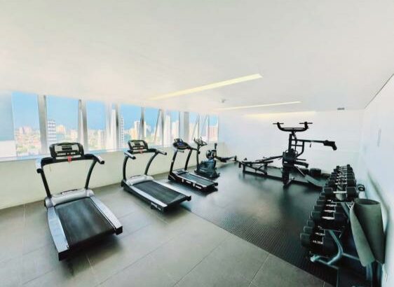 Arrenda se apartamento novo luxuoso e mobilado tipo 2 no condomínio Olympic terrace na polana cimento