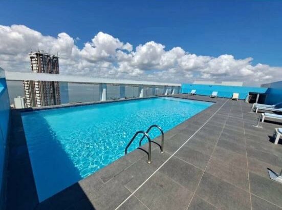 Arrenda se apartamento novo luxuoso e mobilado tipo 2 no condomínio Olympic terrace na polana cimento