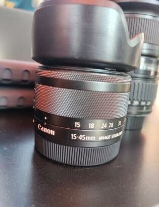 lente Canon EF-M 15-45mm STM