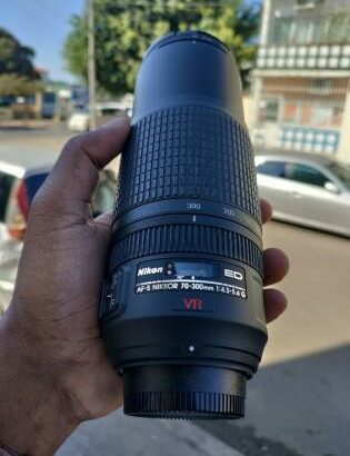 lente 70-300mm VR Nikon