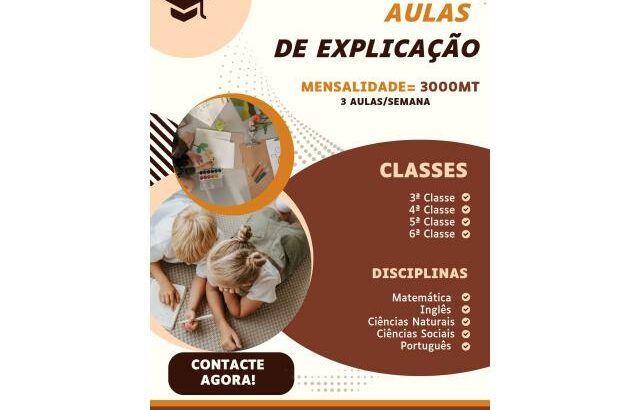 Aulas de Reforço