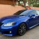 Vende-se Lexus ISF V8 2008 Recém chegado