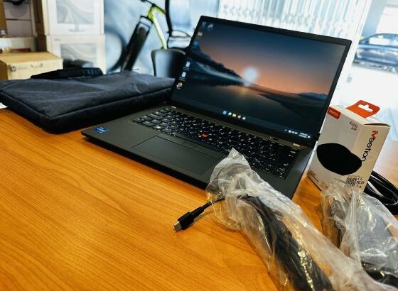Combo: Lap top Novo+Carregador + Pasta + Mouse Wi-Fi  Lenovo Thinkpad T14 Gen 4 2024 Laptop 14 polegadas WUXGA IPS 10-Core Intel i7-1355U 16 GB DDR5 S