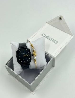 Conjunto de Relógio e mascote inoxidável 864684314