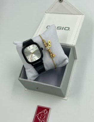 Conjunto de Relógio e mascote inoxidável 864684314