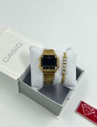 Conjunto de Relógio e mascote inoxidável 864684314