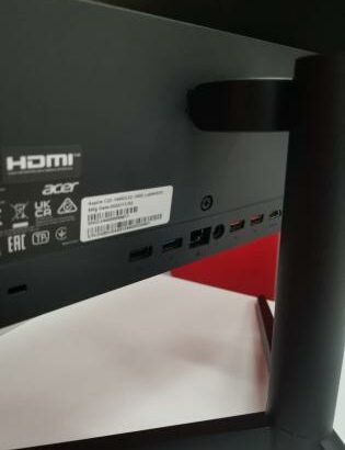 Desktop All In One Acer Aspire C22-1600 Celeron N4505 4GB RAM 256GB SSD 21.5”