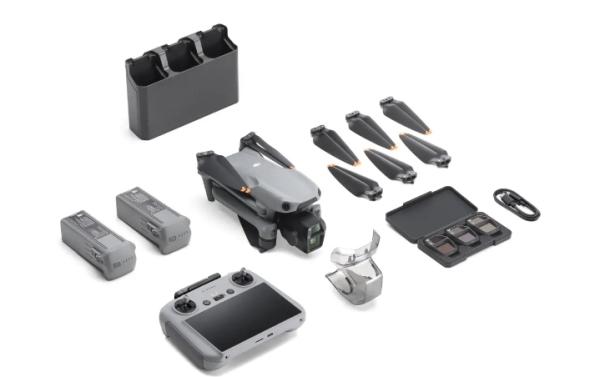 DJI DRONE AIR 3S MORE COMBO RC 2 SELADO