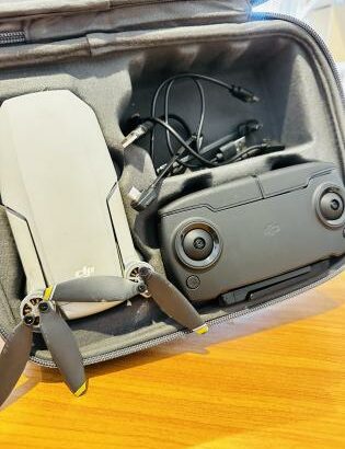 Drone em Promoção  DJI Ma Vic  Mini C2 Semi Novo  Com Bolsa  Controle Remoto Cabos Completos  Preço:26.500.00MT