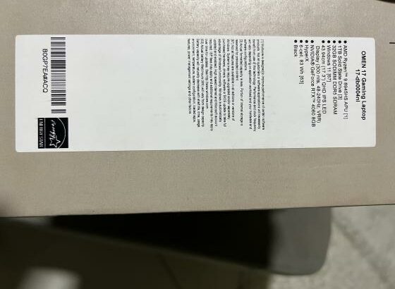 HP OMEN 17.3″ Gaming Laptop 17-db0004na (AMD Ryzen 9 8945HS Processor | 32GB DDR5 RAM | 1TB NVMe SSD | NVIDIA GeForce RTX 4060 Graphics 8GB | 240Hz