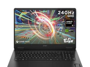 HP OMEN 17.3″ Gaming Laptop 17-db0004na (AMD Ryzen 9 8945HS Processor | 32GB DDR5 RAM | 1TB NVMe SSD | NVIDIA GeForce RTX 4060 Graphics 8GB | 240Hz