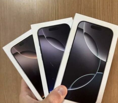 iphone 16 Pro Max 1TB Novos Selados Originais Com Entregas e Garantias