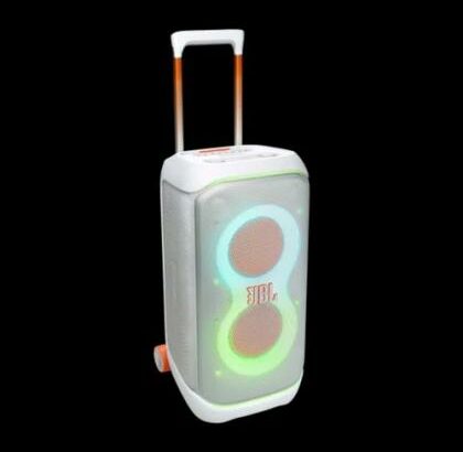 JBL PARTYBOX STAGE 320  BRANCO. NOVOS, SELADOS