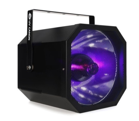 Projetoras luz negra