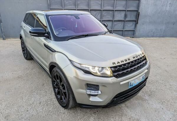 Range Rover Evoque 2013 2.0 4X4 ou AWD