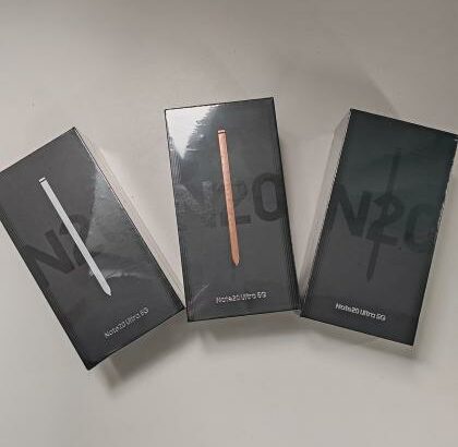 Samsung Galaxy Note 20 Ultra 5G 1SIM+E-SIM 256GB. SELADOS