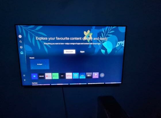 Smart QLED Tv Samsung 55” UHD 4K