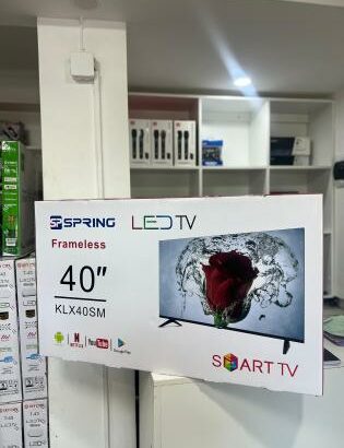 TV Smart Full LED Spring Screen Ultra fino 40 Polegadas. SELADAS. ( iPhone, Samsung, PS4/PS5, Xiaomi Redmi)