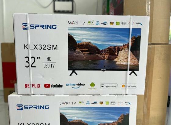 TV Smart Spring Full LED Ultra Fino 32 Polegadas. SELADAS. ( iPhone, Samsung, PS4/PS5, Xiaomi Redmi)
