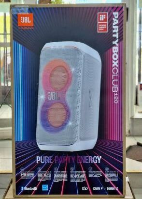 JBL PARTYBOX CLUB 120 BRANCO. NOVOS, SELADOS