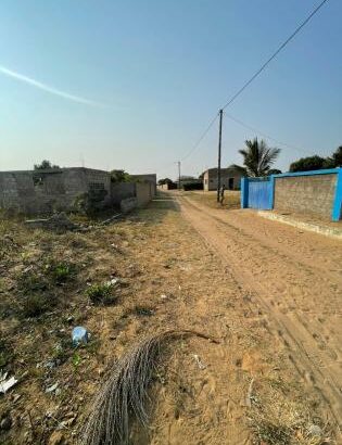 Transpasse de terreno na segunda rotunda da circular