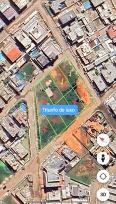 Transpasse de dois terrenos de luxo no triunfo