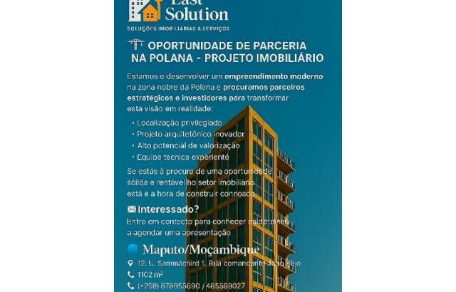 Vendo vivenda no regime de parceria sammachirld 1 Av mão tse tung.