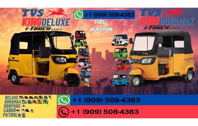 Fornecedores Grossistas de Triciclo Bajaj, TVS King