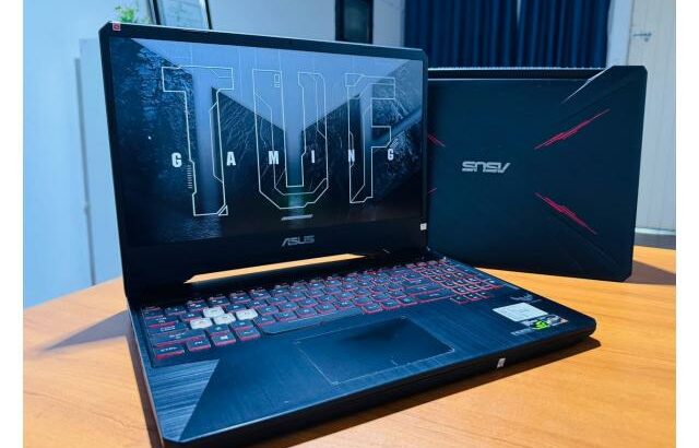 Asus TUF Gaming  FX505D AMD Ryzen 7 3750H Dupla Gráfica