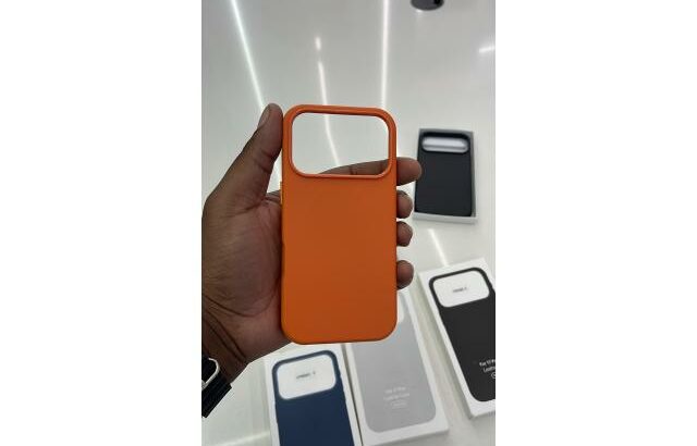 Capas de Leather para iphone 17 Pro & 17 Pro Max