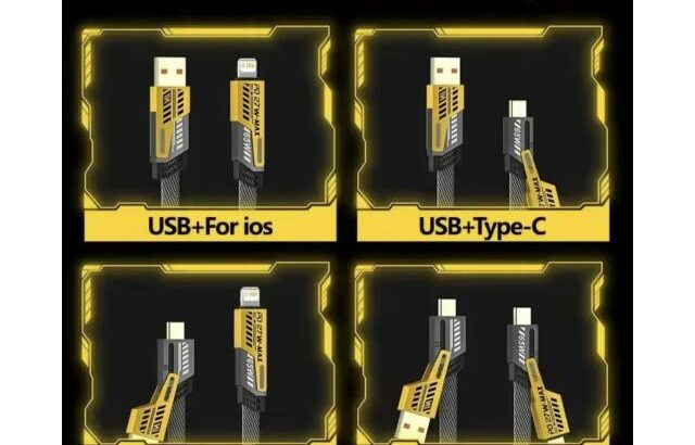 TYPE-C 65W PD – 4 em 1