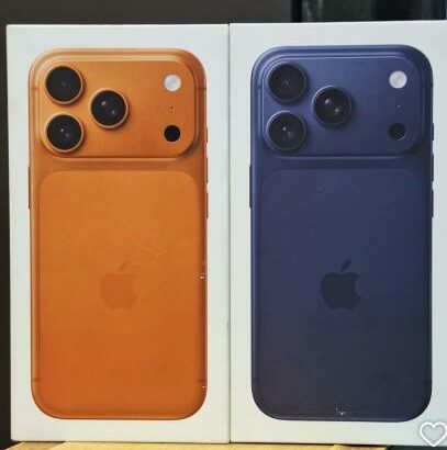 iPhone 17 Pro Max 1TB Single ESIM Novo Selado Entregas e Garantias