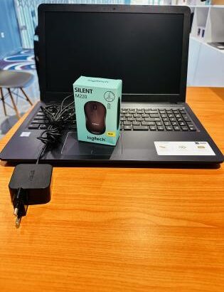 Lap Top em promoção + Bónus Mouse Wi-Fi  Asus VivoBook 15 XR540UAR Notebook Pc Intel Core I3-7020U  7th Gen 2.30 GHZ (04 CPUs)4 GB DDR4 SDRAM ,256 GB