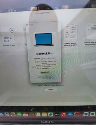 MacBook Pro 15.4 Core i9 2.9Ghz 32GB 1TB como novo