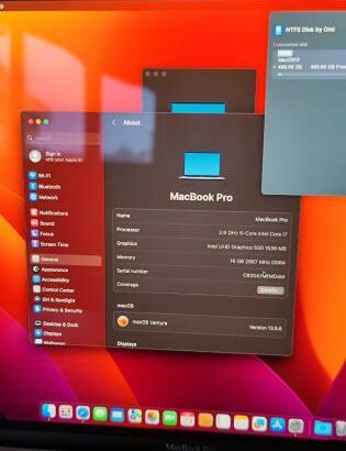 MacBooK Pro 16 inch 19-year A2141 i7+16+512 como novo