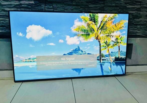 Promoção Tv Original Sul Africana LG UHD TV 55 inch UK6200 Series IPS 4K Display 4K HDR Smart LED TV Com Base de parede e Remoto Damos Garantia + Assi