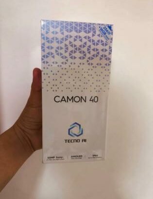 Tecno Camon 40 256GB+8GB Duos Selados Entregas e garantias