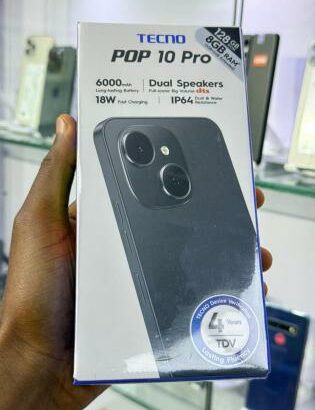 Tecno Pop 10 Pro 128GB+4GB Duos Selados Entregas e garantias