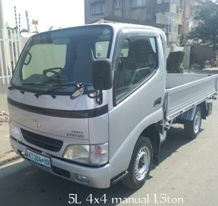 Toyota Dyna 2002 Motor 5L manual 4×4