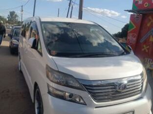 velfire recem importado