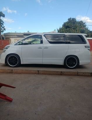 velfire recem importado