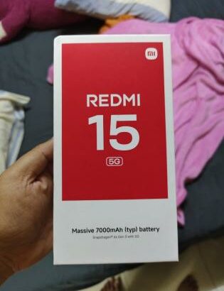 Xiaomi Redmi 15 256GB+8GB 5G Duos Originais Entregas e Garantias