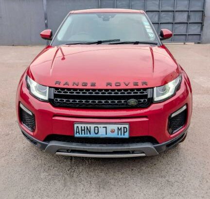 Range Rover Evoque 2018