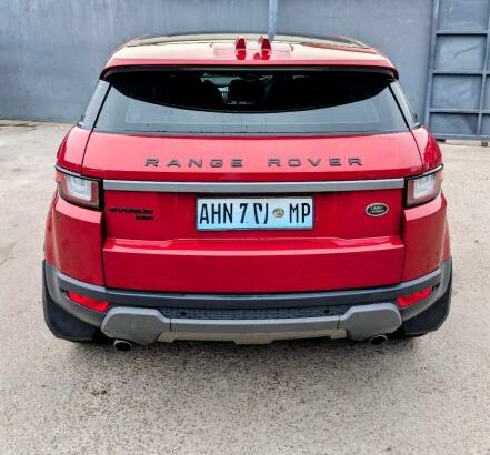 Range Rover Evoque 2018