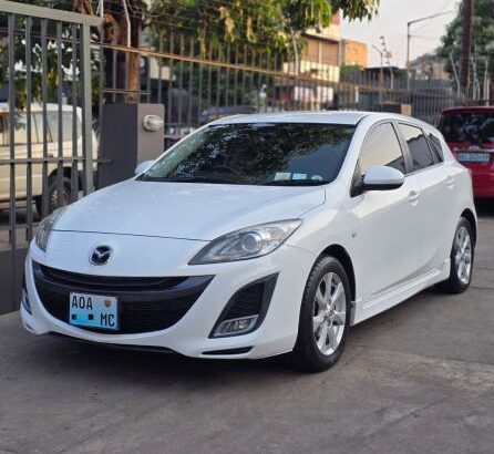 recém importado Mazda axela sport