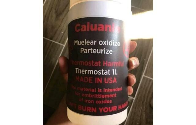 CALUANIE MUELEAR OXIDIZE FOR SALE IN Russia WhatsApp(+44 7397 620325)