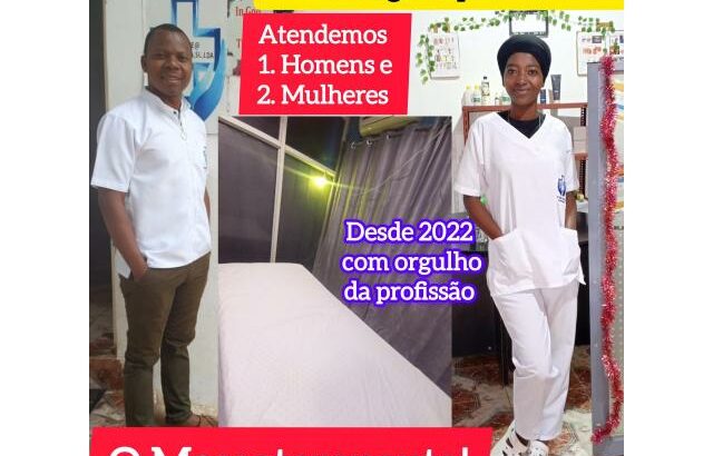 “A MASSAGEM: para o seu bem-estar.”