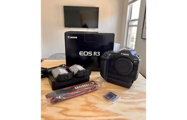 Câmaras Mirrorless Canon EOS R6 Mark II, Canon EOS R3, Canon EOS R5, Canon EOS R6