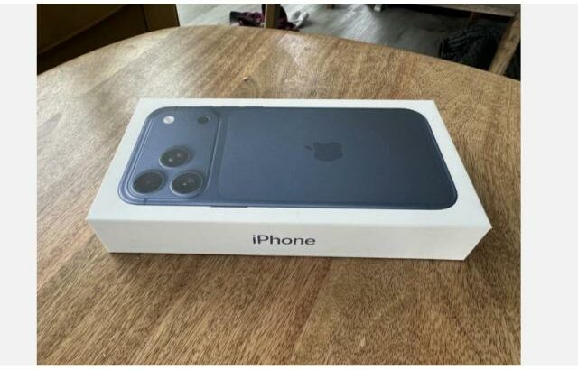 Apple iPhone 17 Pro Max 256GB 512GB 1TB Novo selado desbloqueado de fábrica